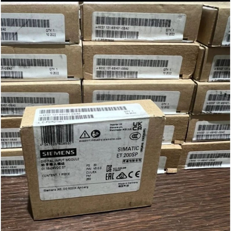 6ES7131-6BH01-0BA0 SIEMENS - ET 200SP | Digit.in: 16; Automation Module: In/out Extension | - Electronic Components Norway - Foto 3