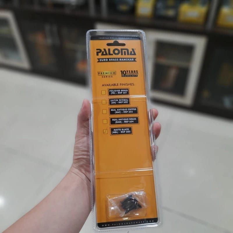 Jual RAMSKAR PALOMA RKP 605 LAMSKAR PENAHAN JENDELA HITAM BLACK ...
