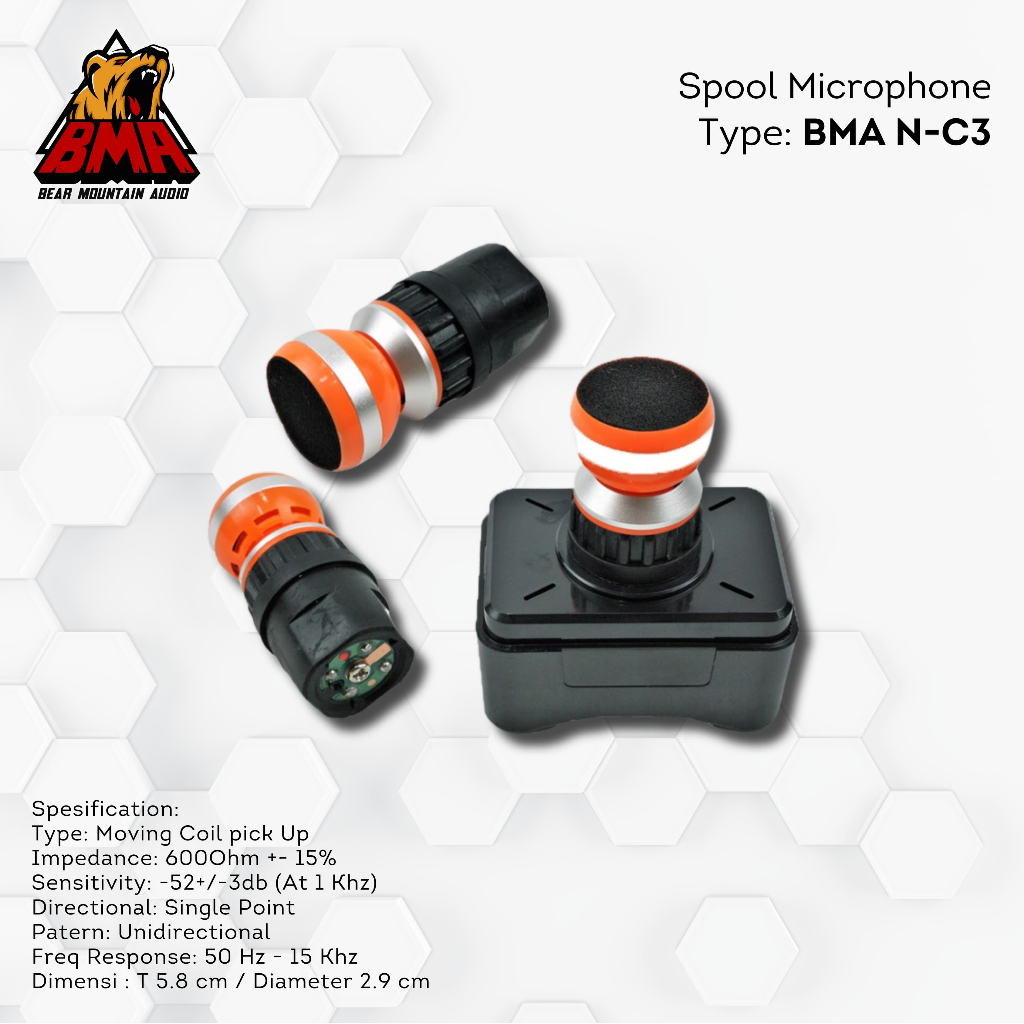 Jual SPOOL MICROPHONE WIRELEES | BMA | Shopee Indonesia