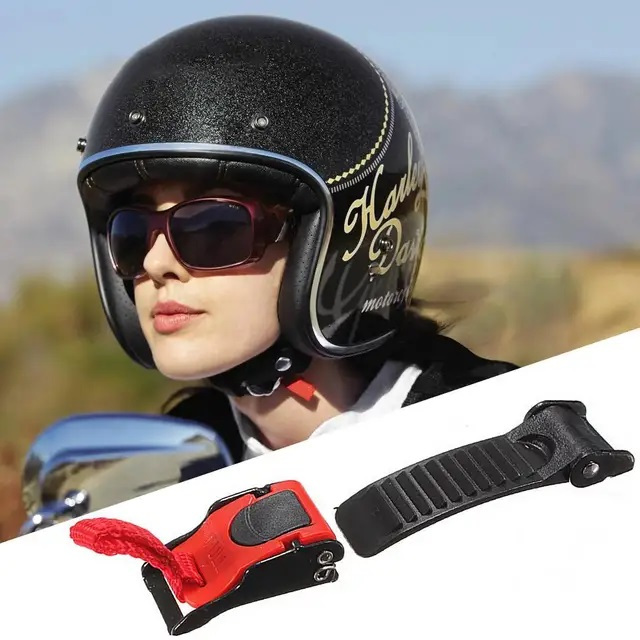 Jual Kancing Helm Sepeda Motor Fullface/ halface universal chin strap ...