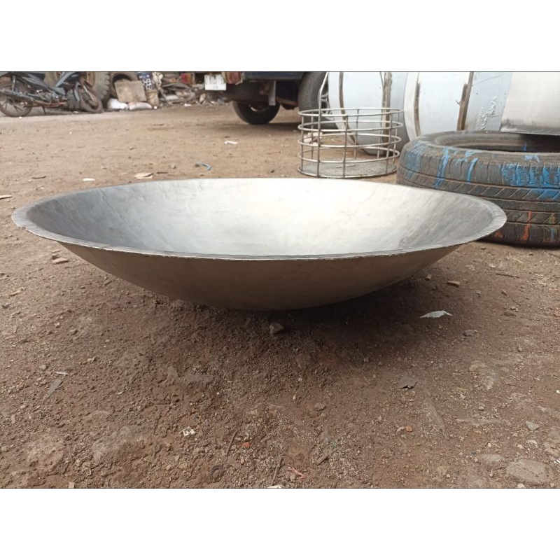 Jual wajan besar jumbo stainless 304 diameter 90cm | Shopee Indonesia