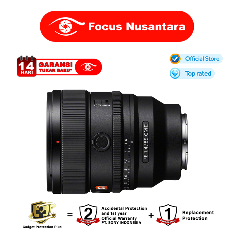 Sony E-Mount FE 85 mm F1.4 GM II Full-Frame Lens (SEL85F14GM2) I