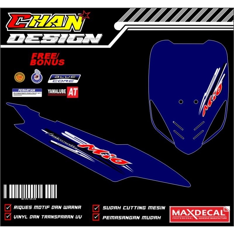 Jual stiker striping Mio Variasi Custom | Shopee Indonesia