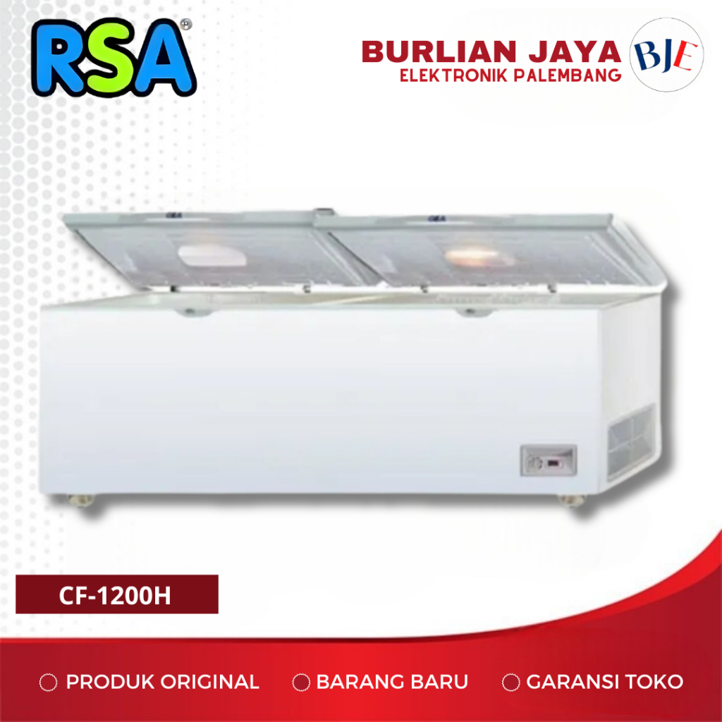 Jual CHEST FREEZER RSA CF1200 KULKAS FREEZER / CHEST FREEZER PALEMBANG ...