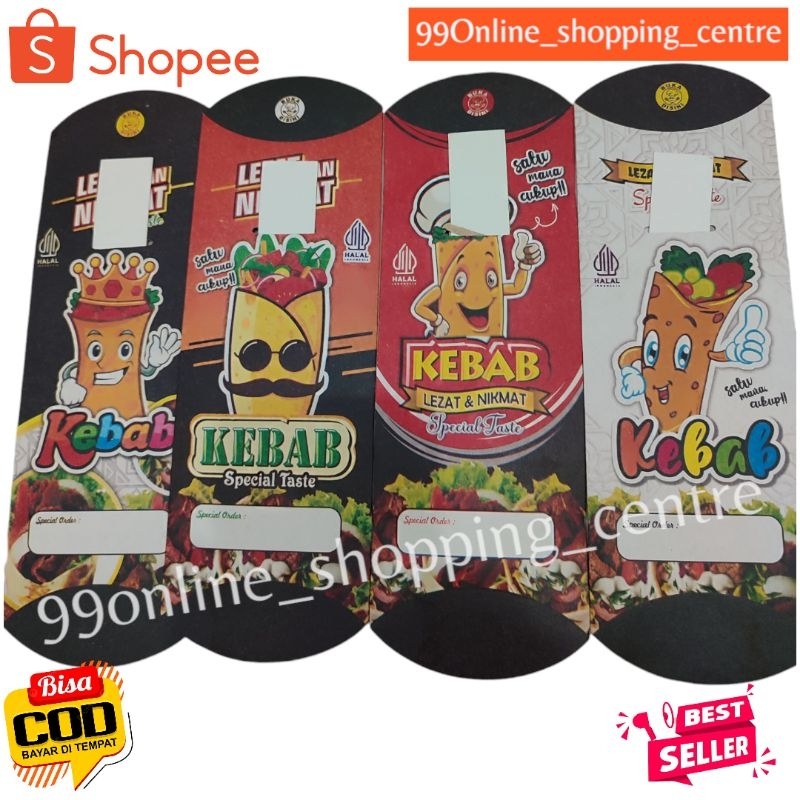 Jual Kertas Kemasan Bungkus Kebab Mini dengan gambar Terbaru | Shopee ...