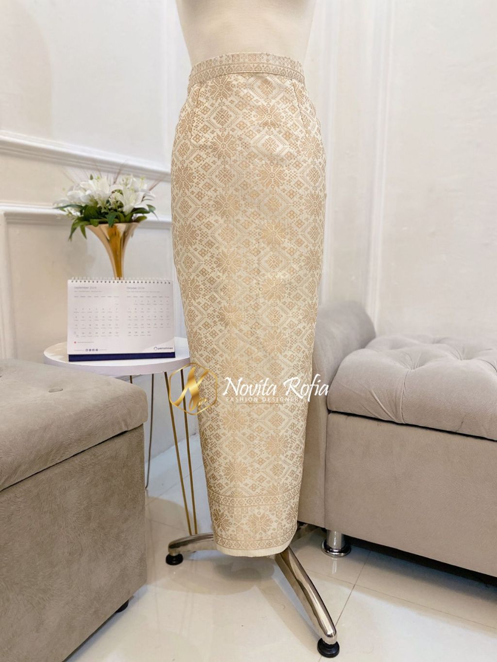 Jual NovitaRofia X Rok Songket & Lilit Modern Rok Terlaris Rok Wisuda ...