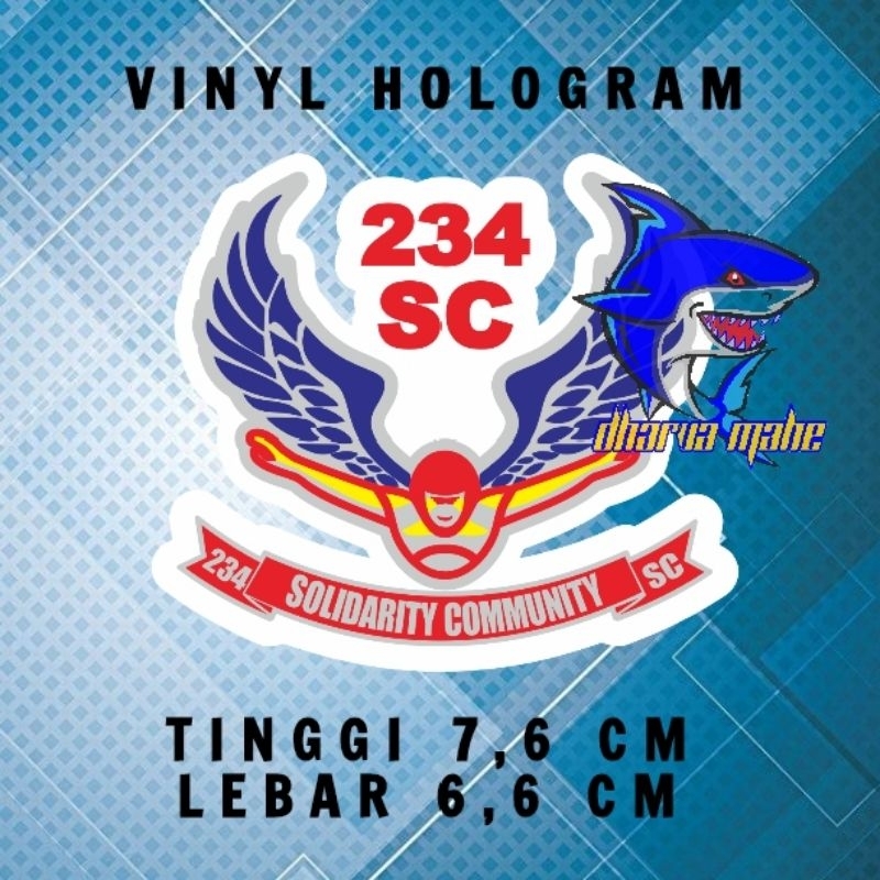 Jual 234 SC, STIKER 234 SC, STIKER 234 SOLIDARITY COMMUNITY | Shopee ...