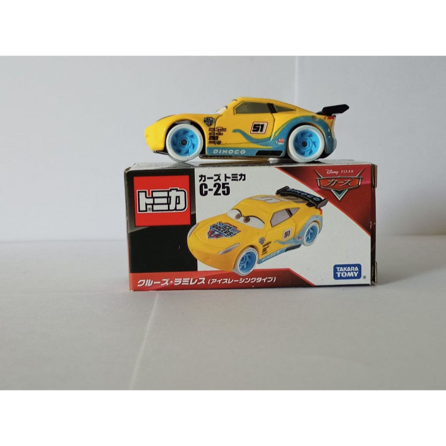 Jual Tomica Cars C-25 Cruz Ramirez Ica Racing disney pixar Takara Tomy ...