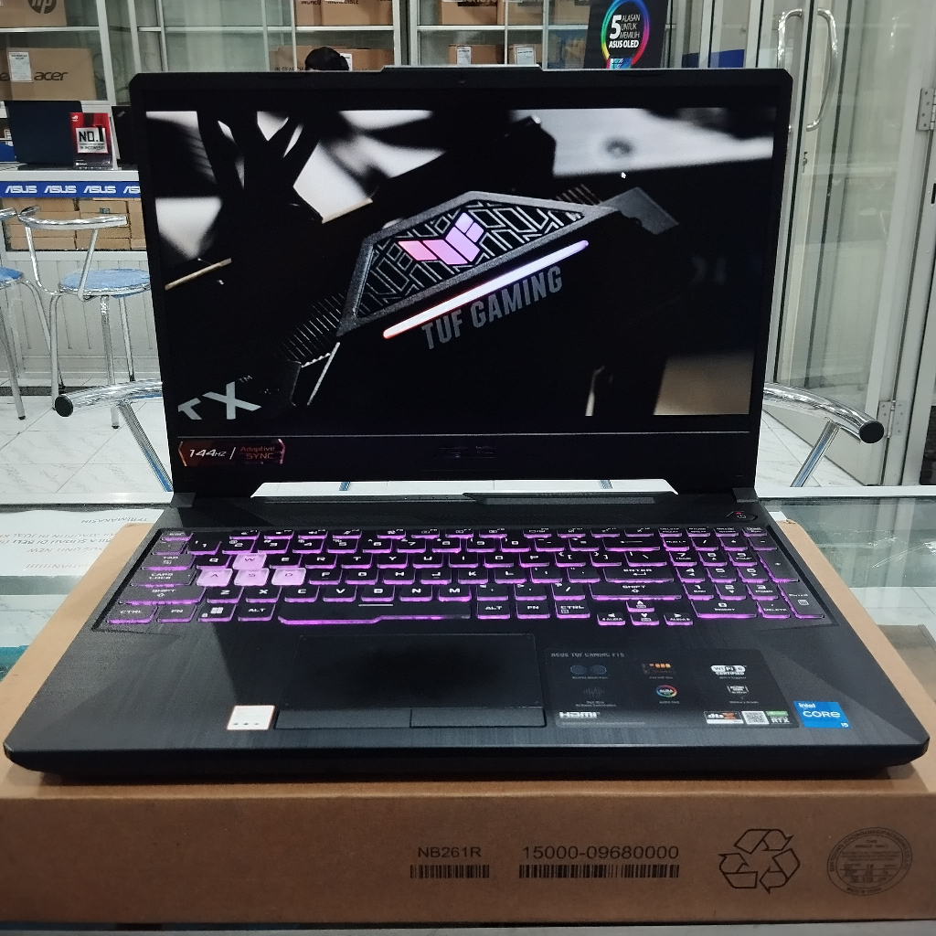 Jual Laptop Gaming Asus TUF F15 FX506H i5 gen 11 RAM 8GB SSD 512GB RTX ...