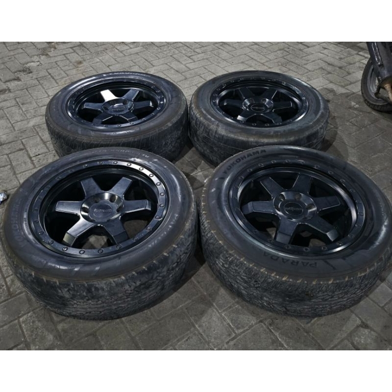 Jual Velg R20 original rotiform usa for pajero fortuner hilux strada ...