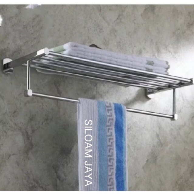 Jual RAK HANDUK DINDING KAMAR MANDI KWALITAS PREMIUM. RAK HANDUK HOTEL ...