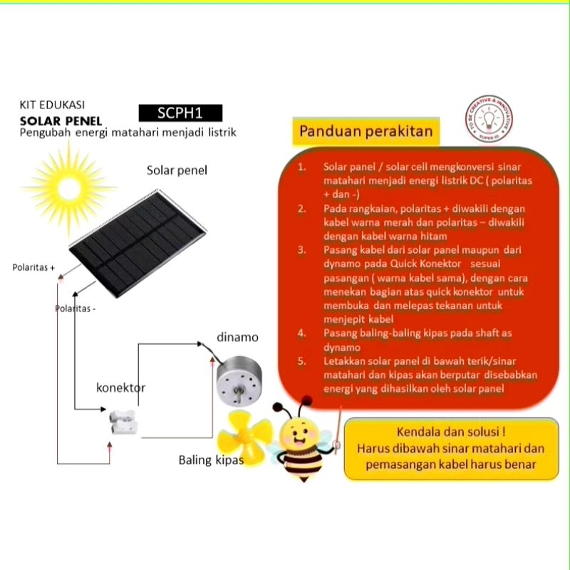 Jual Panel Surya Energy PLTS Sederhana Simulator Edukatif | Shopee ...