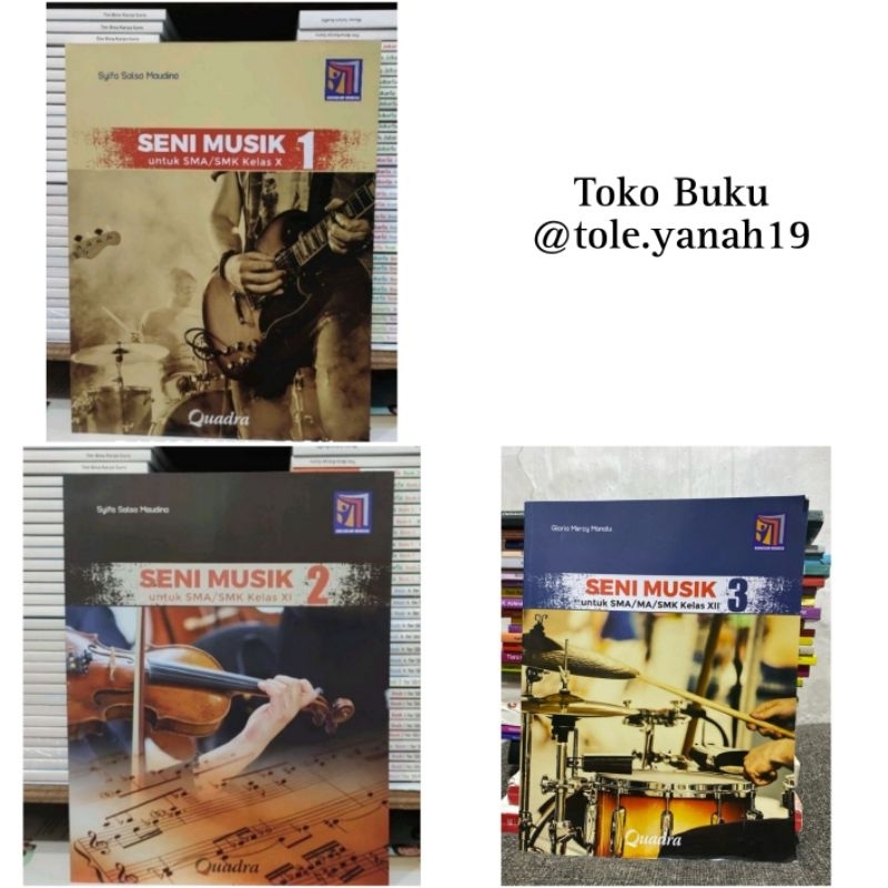 Jual Buku Seni Musik Quadra SMA Kelas 10-12 Kurikulum Merdeka | Shopee ...