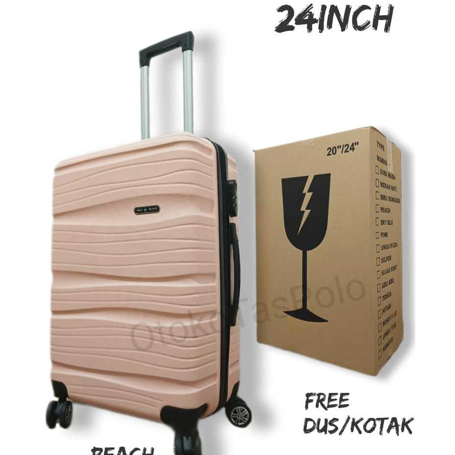 Jual PRODUCT TERMURAH KOPER 24 INCH KOPER FIBER KOPER BAGASI KOPER ...