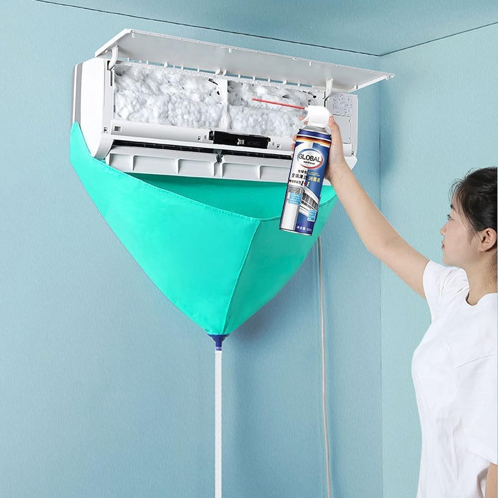 Jual Colmer Plastik Cuci AC Air Conditioner Cleaning Cover Waterproof ...