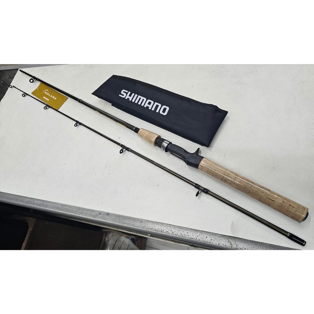 Rod BC BAITCASTING SHIMANO SOLARA SLC-60M2 180cm (Line Test 6-14lbs)