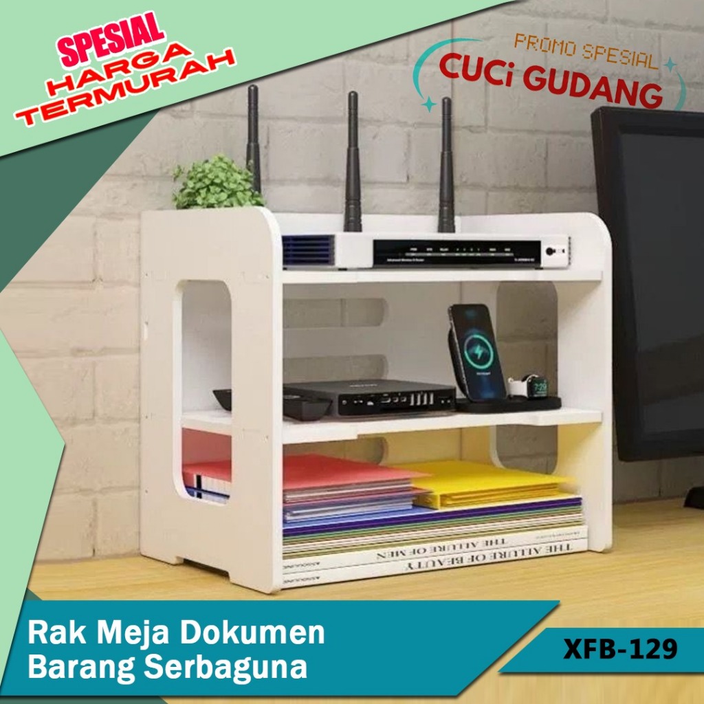 Jual CUCI GUDANG Rak Organizer Document Rack Office Organizer Rak 3 & 5 ...