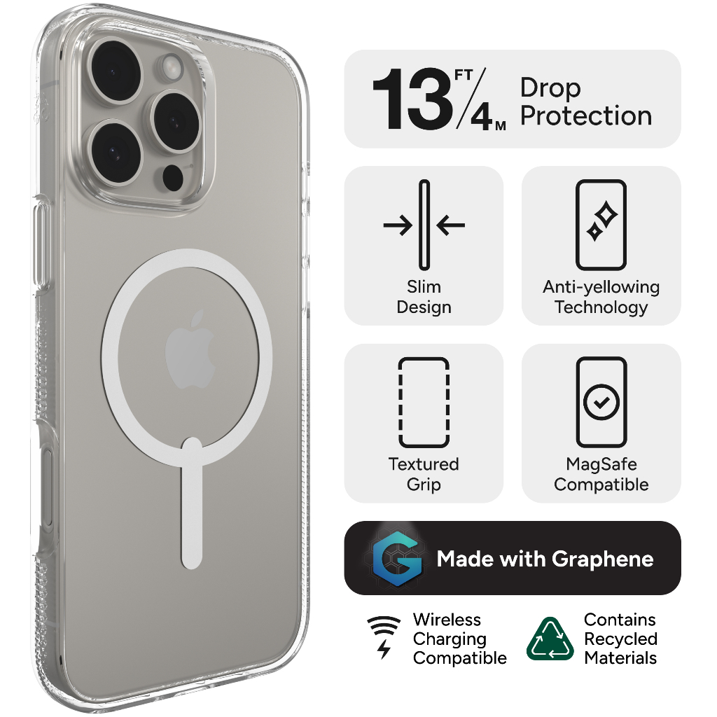 Jual ZAGG Magsafe Case iPhone 17 Pro Max / 16 Pro Max Crystal Palace ...