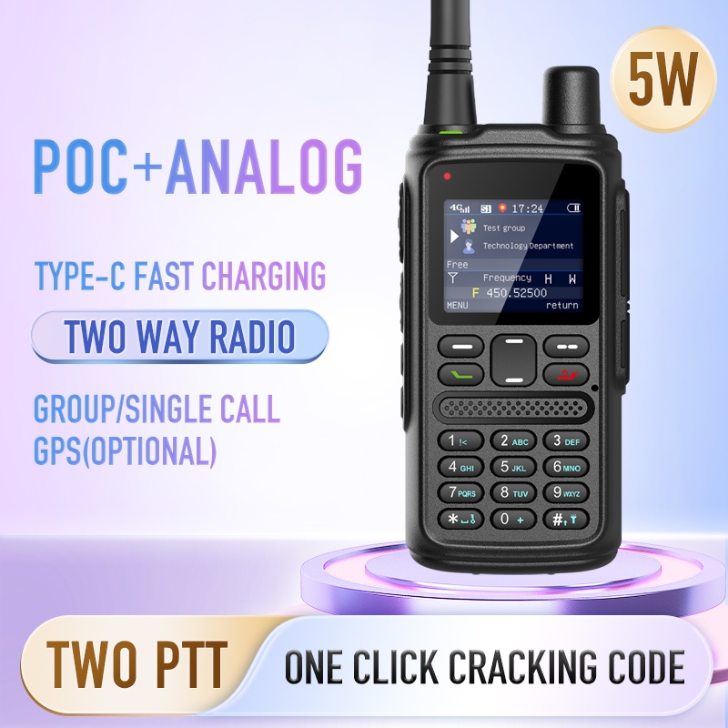 Jual HT POC ANALOG UHF 4G SEREVR PERMANEN PREMIUM | Shopee Indonesia