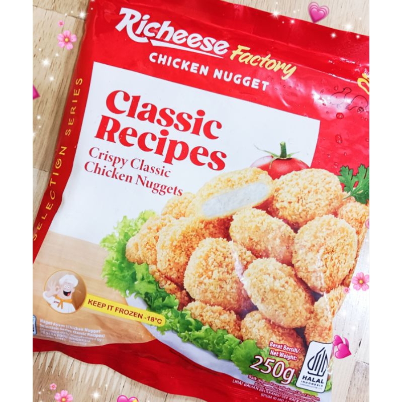 Jual NAGET AYAM ORIGINAL 250GR RICHEESE FACTORY/NUGGET AYAM ORI ...