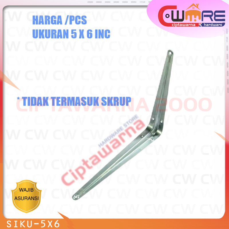 Jual Siku Sudut Rak Meja Dinding Lemari Ukuran 5 x 6