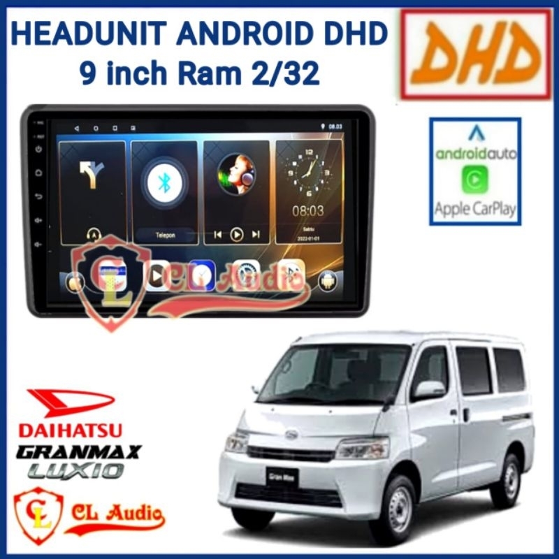 Jual Head Unit Android DHD 9 Inch Grandmax Ram 2/32GB | Shopee Indonesia
