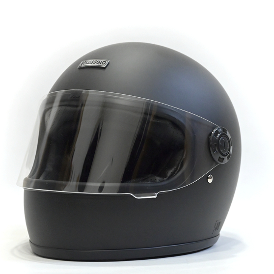 Jual BELLISSIMO HELMET RETRO / Helm Retro Full Face dengan Visor ...