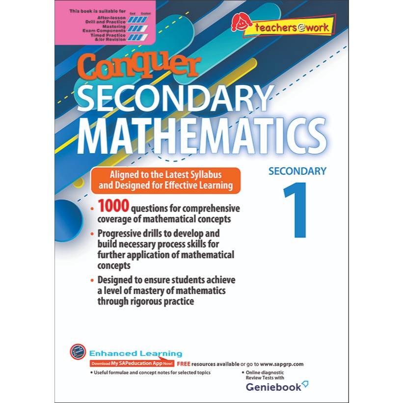 Jual SAP - Conquer Secondary Mathematics | Buku Latihan Matematika SMP ...