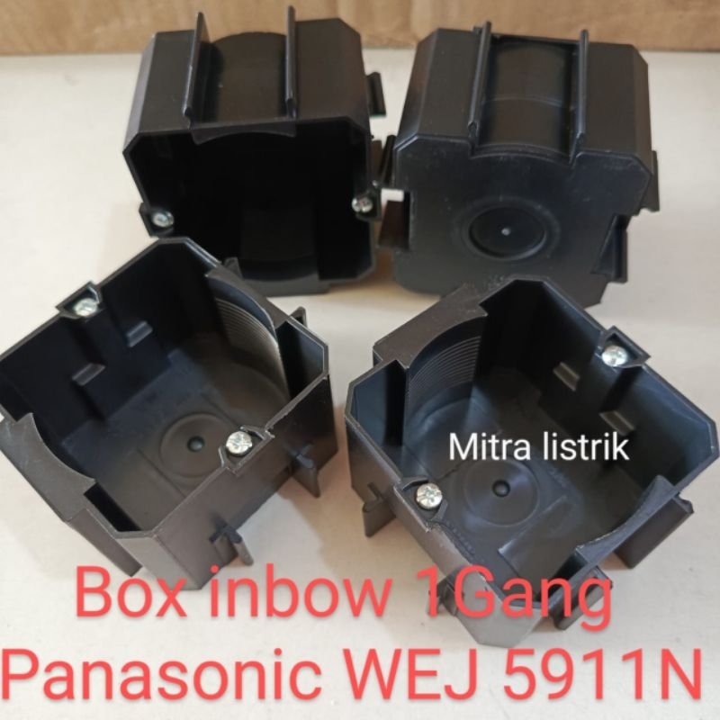 Jual Box inbow panasonic/Box inbow 1gang panasonic WEJ 5911N | Shopee ...