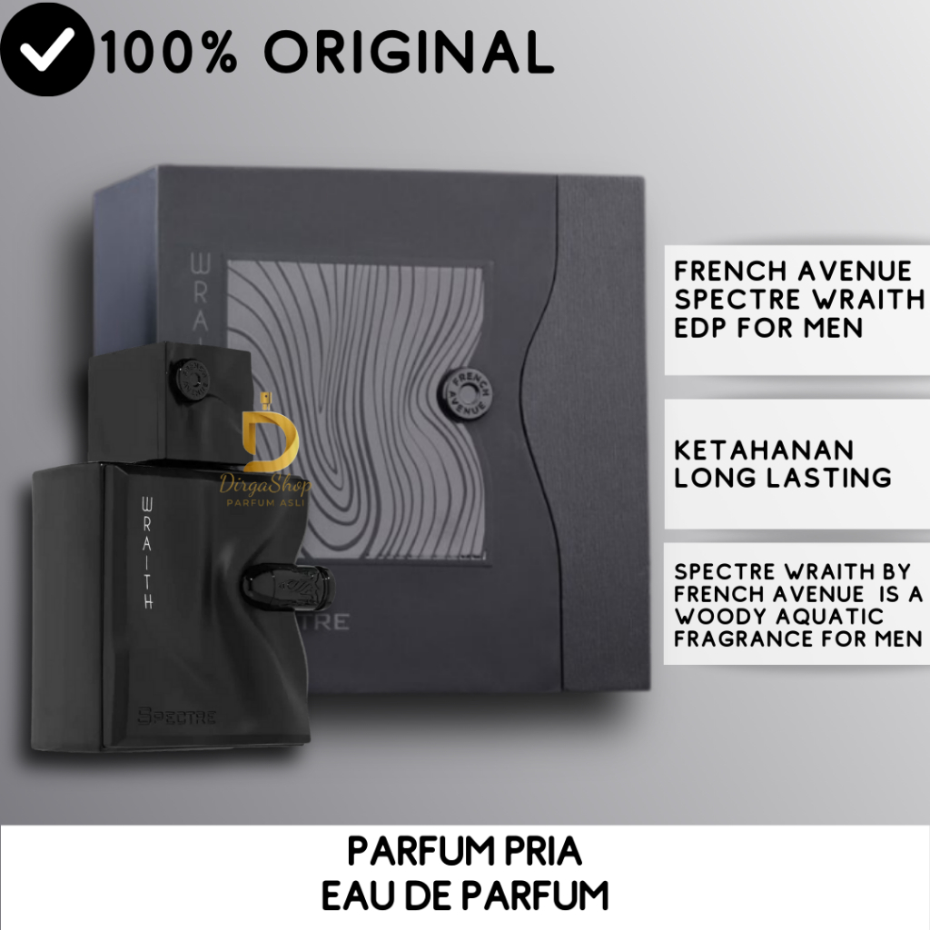Jual French Avenue Spectre Wraith EDP For Men | Shopee Indonesia