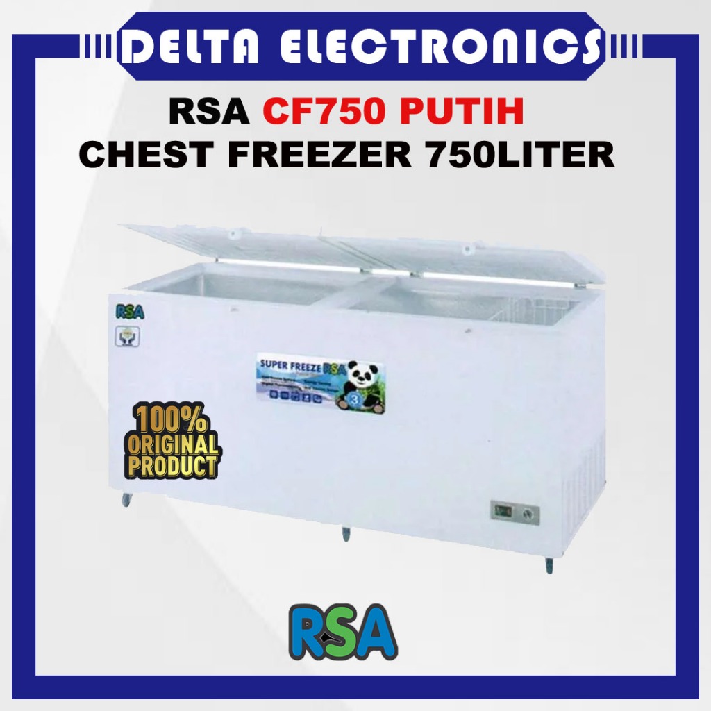 Jual RSA CF750 Chest Frezeer CF 750 Putih 750 Liter | Shopee Indonesia