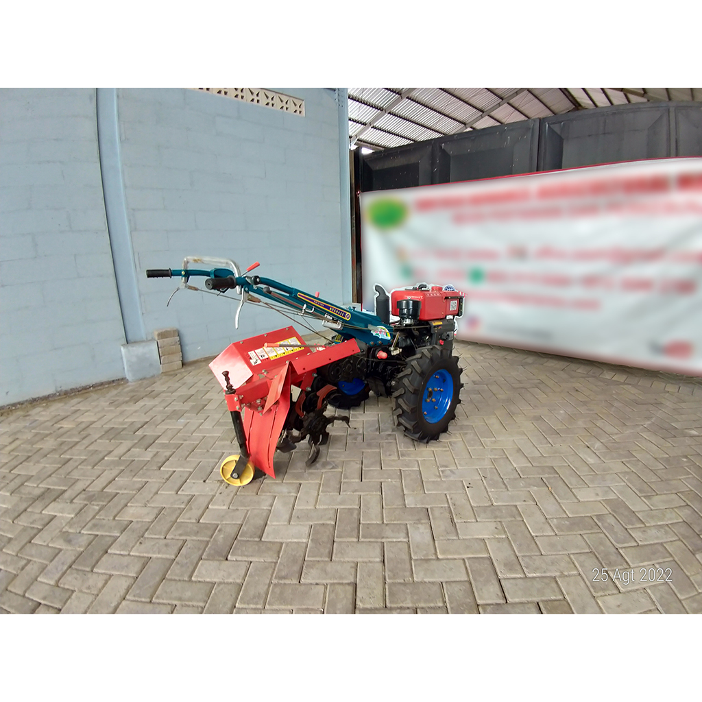 Jual Implement Ditcher Pembuat Parit dengan Traktor / Tractor Roda Dua ...