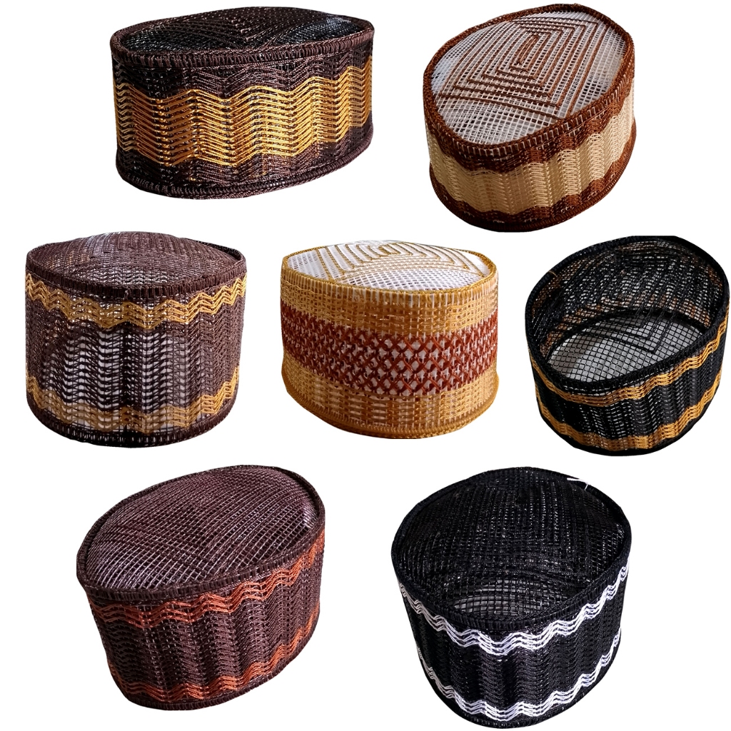 Jual Peci Rajut Handmade Unik motif Sultan Menawan | Shopee Indonesia