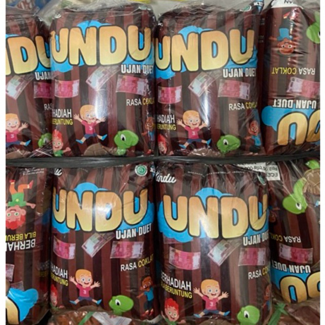 Jual Chiki Undu ujan duit berhadiah uang 1 pack isi 10pcs-4 pack isi ...