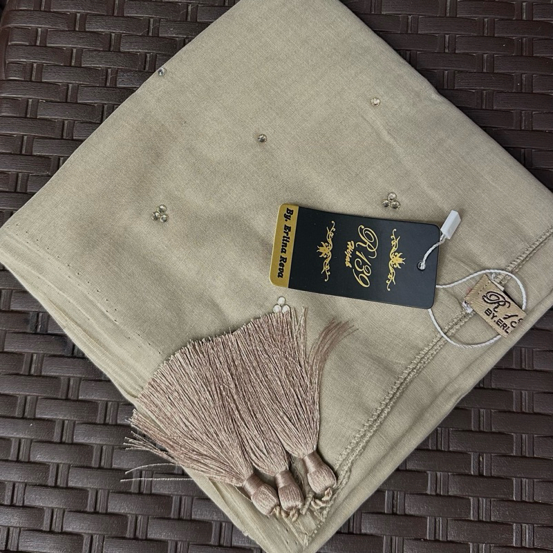 Kerudung Paris Mutiara Tabur Swaroski By R139 Hijab
