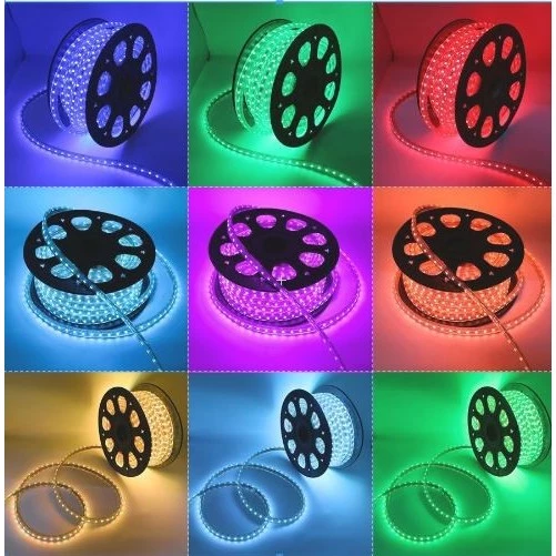 PAKET 40 50 60 METER GRATIS 1 SOKET LAMPU LED STRIP 5050 AC220V WATERPROOF (SOKET SUDAH TERPASANG)  LAMPU LED STRIP 5050 AC220V WATERPROOF | AutoStock
