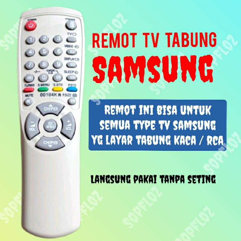 Jual remote tv tabung samsung layar kaca rca | Shopee Indonesia