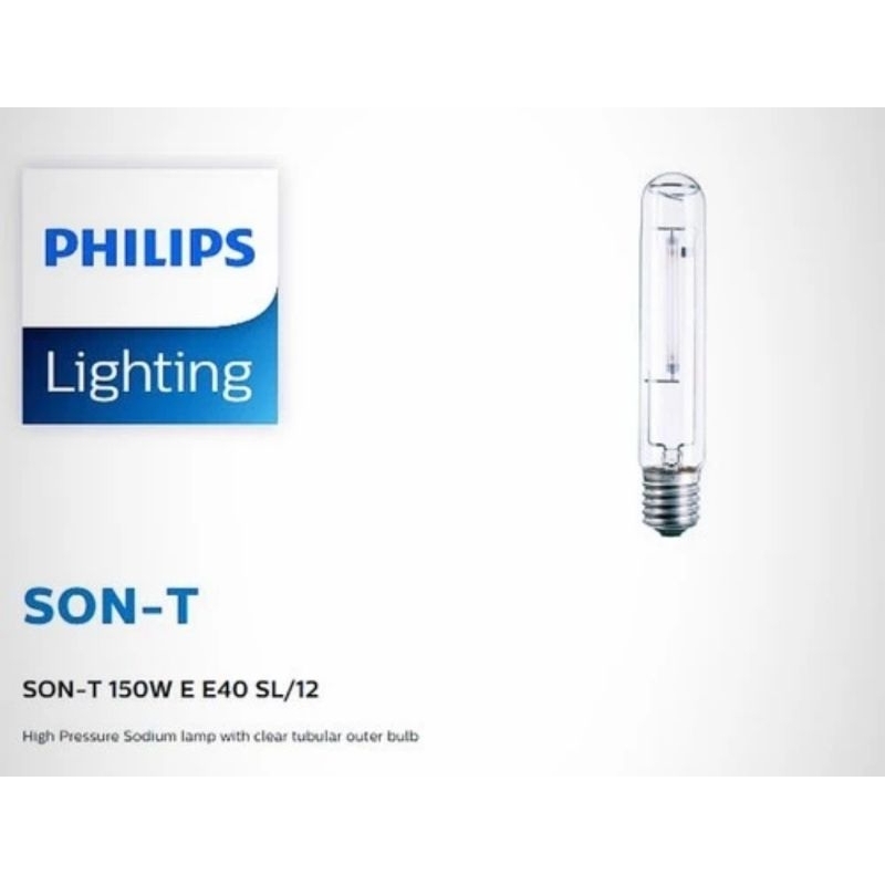 Jual Lampu SONT 150W Philips Son-T 150Watt E40 2000K Lampu Sodium SON-T ...