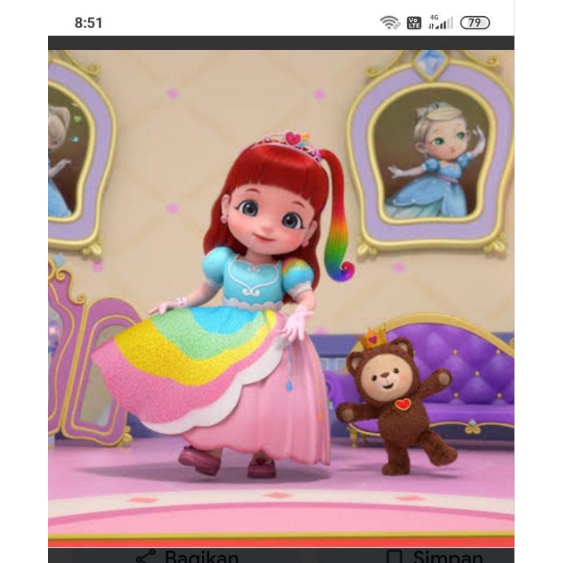 Jual RAINBOW RUBY COSTUME RAINBOW RUBY GOWN Shopee Indonesia