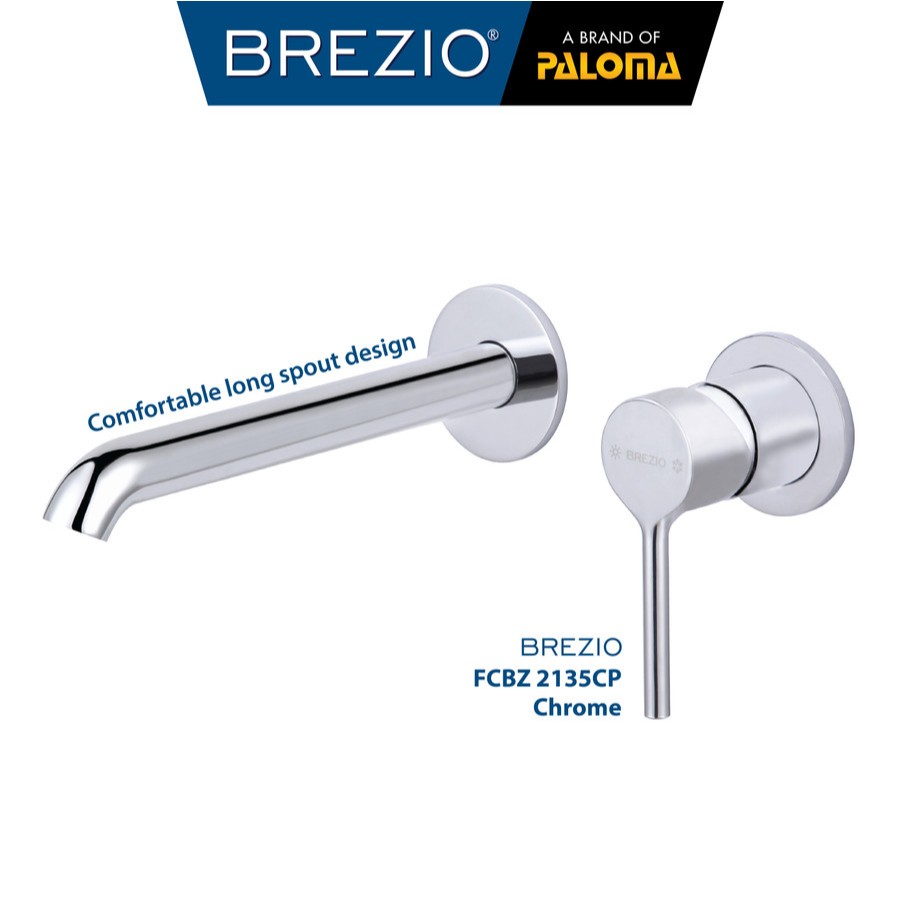 Jual Brezio Fcbz Cp Keran Wastafel Tanam Concealed Cuci Tangan Kran