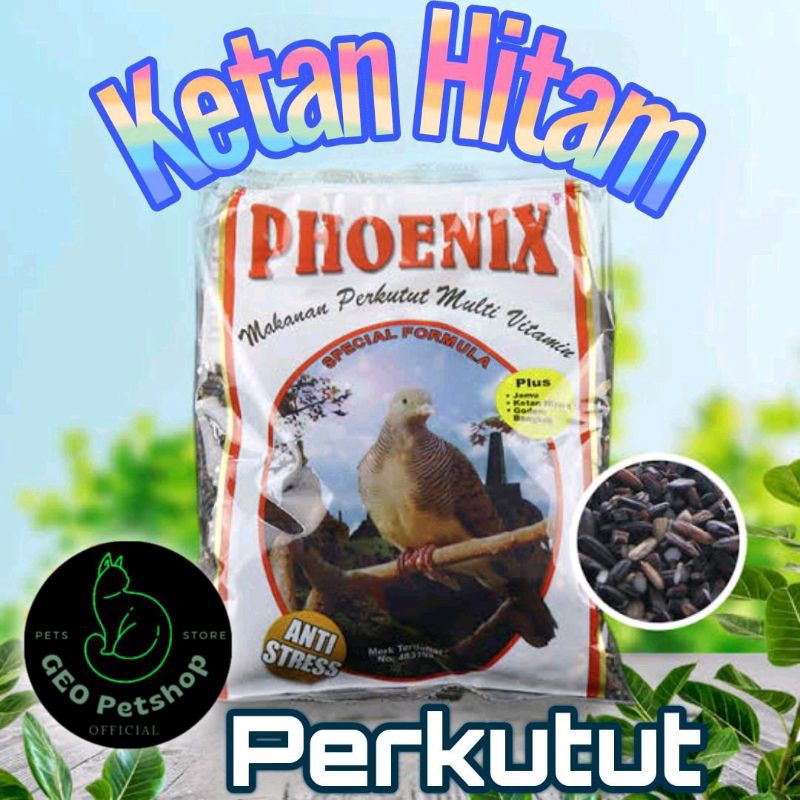 Jual Ketan Hitam Phoenix Perkutut Anti Stres Pakan Pur Pelet Makanan ...