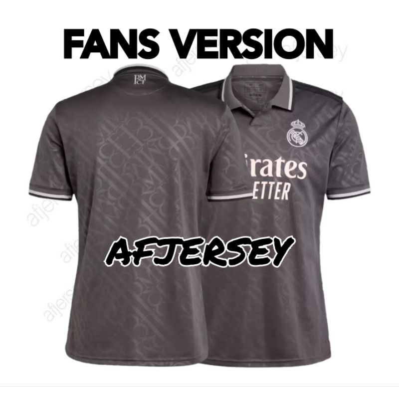 Jual FANS Jersey Bola RMFC Madrid 3rd Third new 2024 2025 Baju Home ...