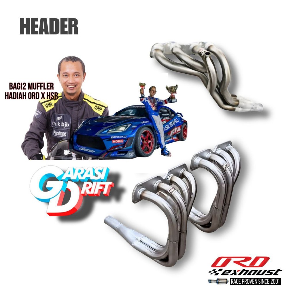 Jual ORD Header Step Tube 41 Custom Monel Race | Shopee Indonesia