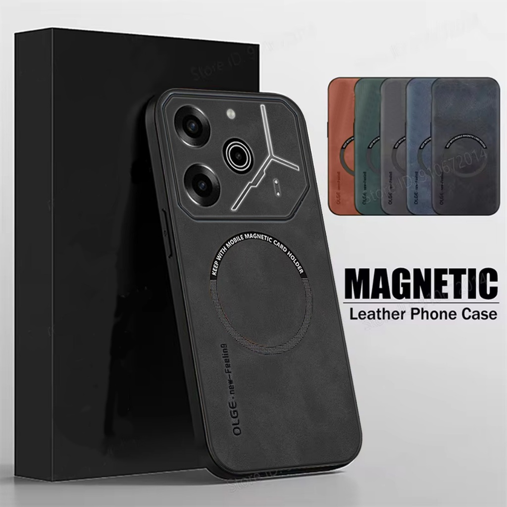 Jual Case TECNO POVA 6 / POVA 6 PRO Casing Magsafe Luxury Magnetic ...