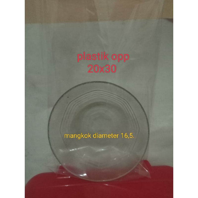 Jual 250gr/plastik opp souvenir mangkok tebal 40 mic | Shopee Indonesia