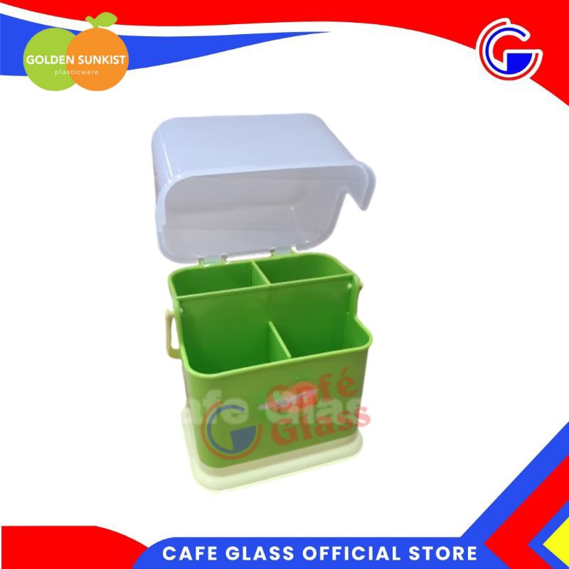 Tss 1027 Tempat Sendok Tutup Golden Sunkist