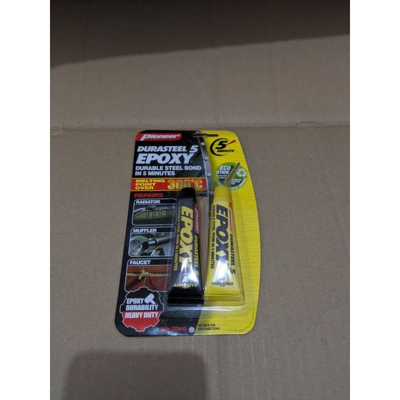 Jual Lem durasteel pioneer epoxy 35gr untuk radiator tahan panas sampai ...