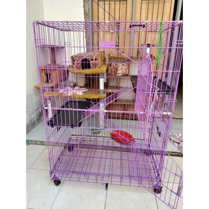 Jual kandang octagon cat 01 bekas like new | Shopee Indonesia