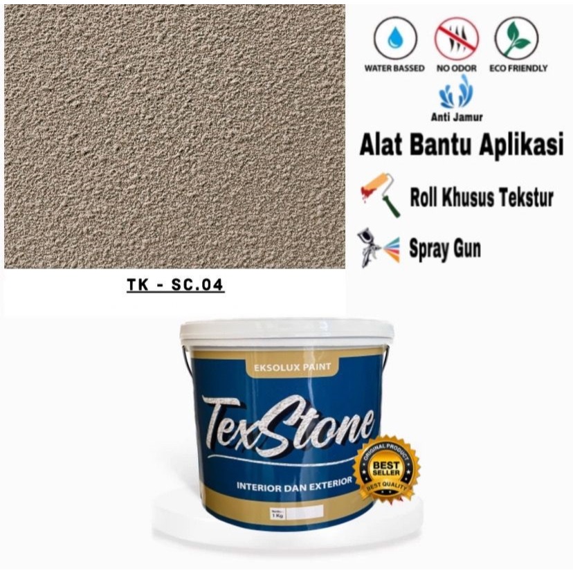 Jual Cat Dinding Motif Tekstur Kamprot Cat Kamprot Cat Tembok Tekstur