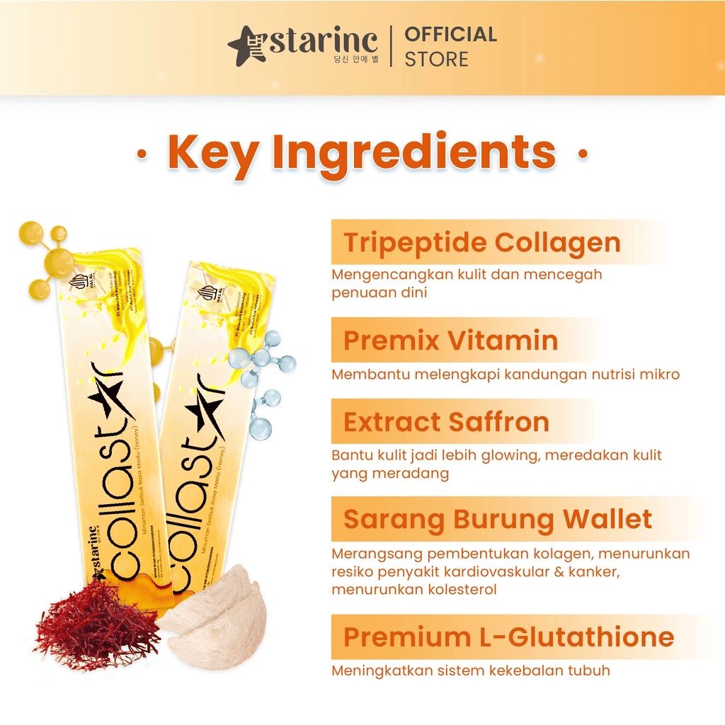 Jual STARINC COLLAGEN DRINK Collastar isi 5 Pcs | Shopee Indonesia